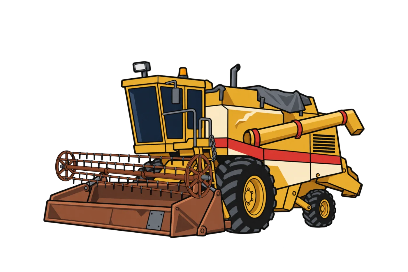 The Combine, idle